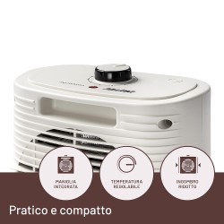 4032 IMETEC TERMOVENT. 2000W TEMP.REG. COMPACT AIR BIANCO