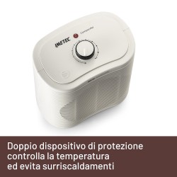 4032 IMETEC TERMOVENT. 2000W TEMP.REG. COMPACT AIR BIANCO