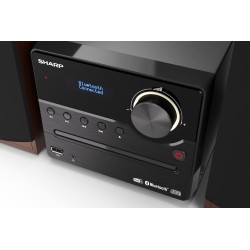 XLB517DBR SHARP MICRO HIFI 45W CD/MP3 USB AUX DAB+BT