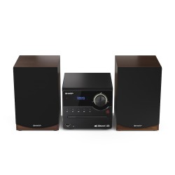 XLB517DBR SHARP MICRO HIFI 45W CD/MP3 USB AUX DAB+BT