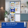 RB38C600DSA SAMSUNG COMBI 390LT CE.D NOFROST INVERTER INOX