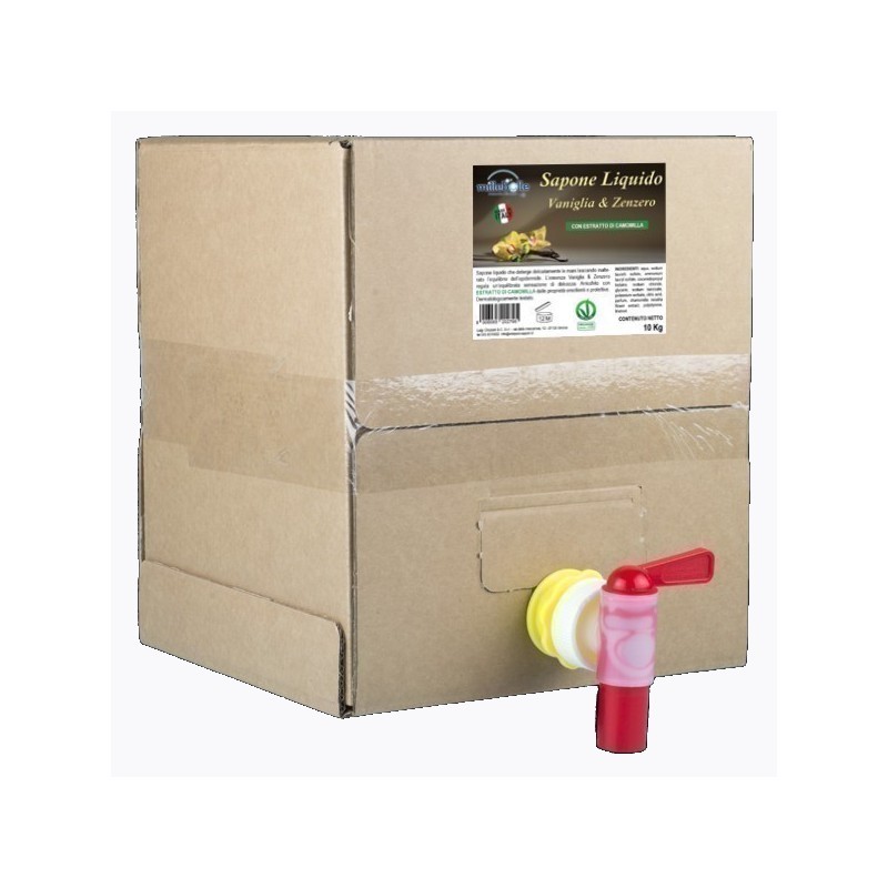 P VANIGLIA E ZENZERO SAPONE LIQUIDO