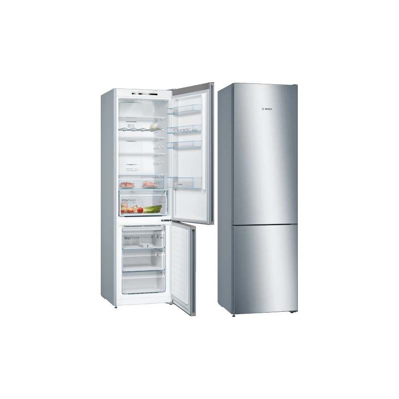 KGN392LDC BOSCH COMBI 368LT CE.D NOFROST INVERT. INOX