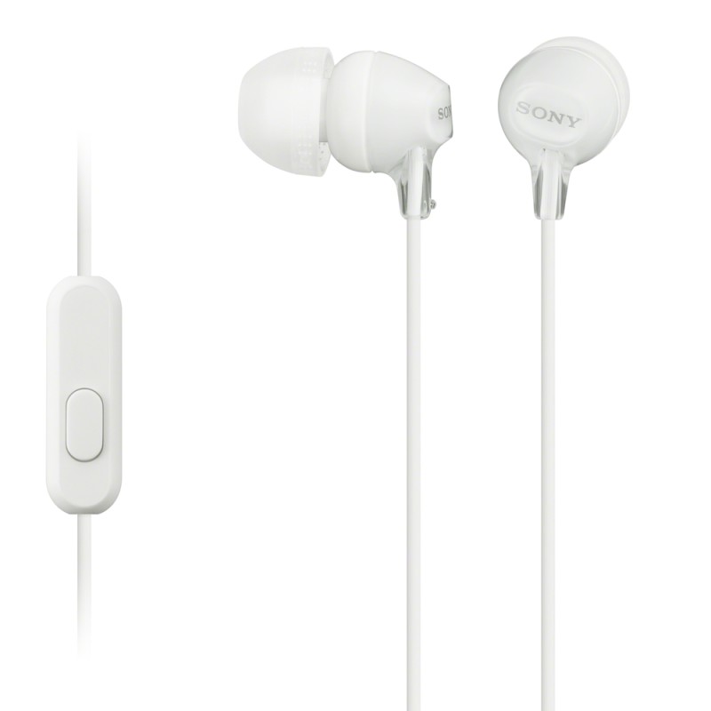 MDREX15APW SONY - CUFFIA AURIC. IN EAR 8-22000HZ 100DB 16OHM C/MIC. BIANCO