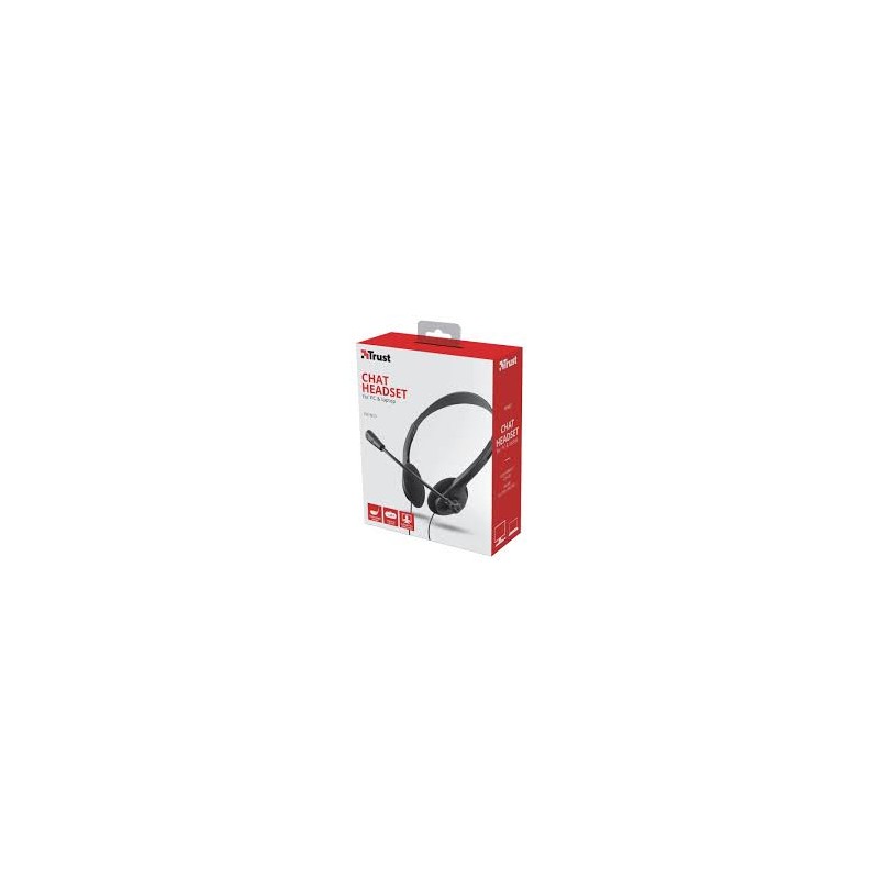 21665 TRUST CUFFIA C/MICROFONO 70-20000HZ 89DB