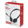 21665 TRUST CUFFIA C/MICROFONO 70-20000HZ 89DB