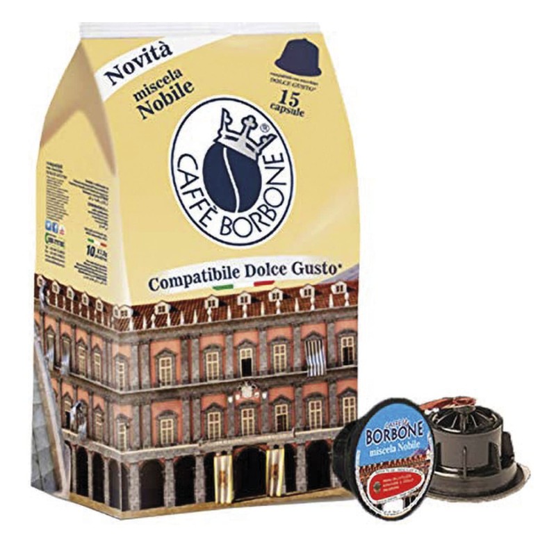 NOBILE BORBONE CAPSULE COMP. DOLCE GUSTO 15PZ