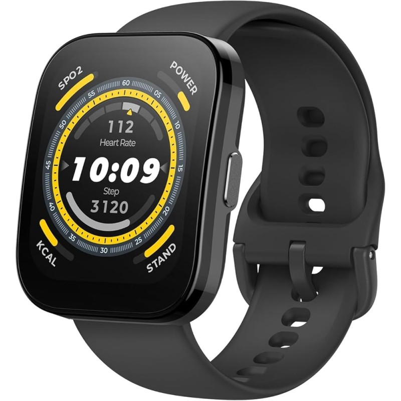 BIP5 AMAZFIT SMART WATCH 1,91" BT SP02 HR GPS BLACK