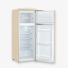 RKG8933 SEVERIN FRIGO 2P. 206LT CE.E STATICO 3RIP. RETRO CREMA