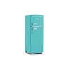 RKG8934 SEVERIN FRIGO 2P. 206LT CE.E STATICO 3RIP. RETRO TIFFANY
