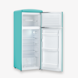 RKG8934 SEVERIN FRIGO 2P. 206LT CE.E STATICO 3RIP. RETRO TIFFANY