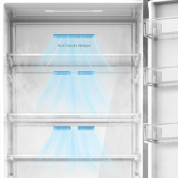 MDRB600MME46 MIDEA COMBI 443LT CE.E NOFROST INVERTER DISP.LED INOX