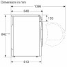 WQG24201IT BOSCH ASCIUG.C/FRONT 9KG CE.D