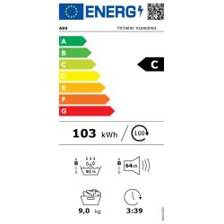 TR7HE9C AEG ASCIUG.C/FRONT 9KG CE.C