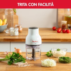 DJ5201 MOULINEX TRITATUTTO 300W 400ML 4LAME ACCIAIO MOUL.ESSENTIAL