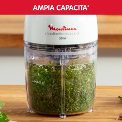 DJ5201 MOULINEX TRITATUTTO 300W 400ML 4LAME ACCIAIO MOUL.ESSENTIAL