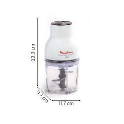 DJ5201 MOULINEX TRITATUTTO 300W 400ML 4LAME ACCIAIO MOUL.ESSENTIAL