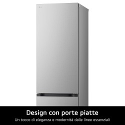 GBV7280DPY LG COMBI 419LT CE.D NOFROST INVERT PRIME SILVER
