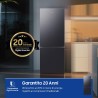 RB50DG601EB1EF SAMSUNG COMBI 508LT CE.E L.75CM NOFROST WIFI BLACK INOX
