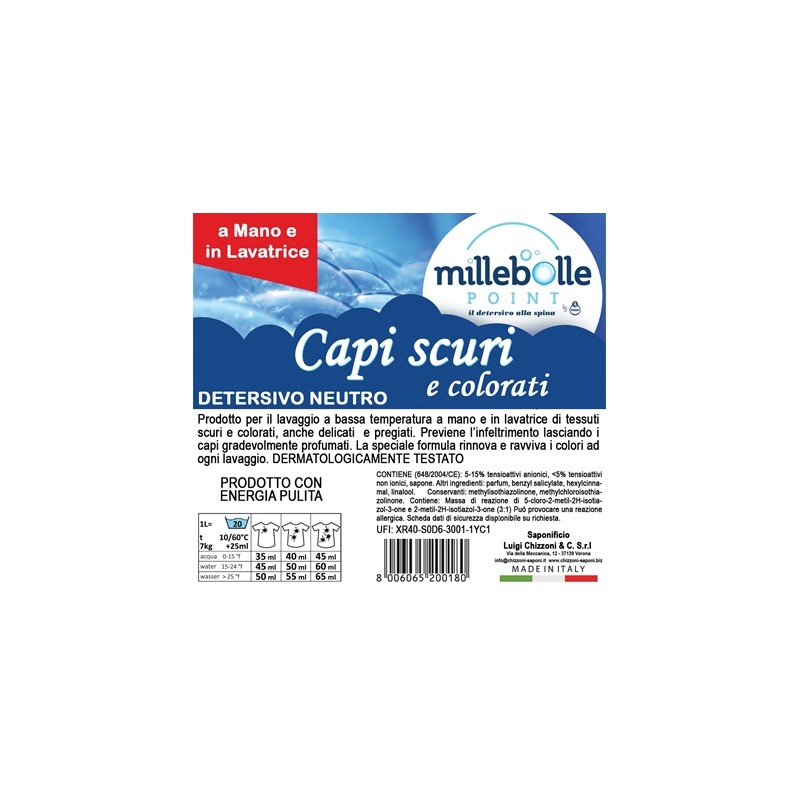 D CAPI SCURI E COLORATI - ALLA SPINA (20LAV/L)