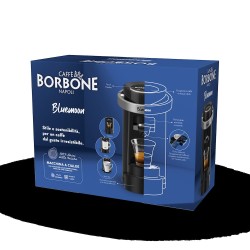 BLUEMOONNERA CAFFE' BORBONE M.CAFFE' CIALDE ESE 650W 15BAR 0.9LT BLUEMOON NERO