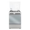 DL664EX DE LONGHI CUCINA 60CM 4F/GAS F.ELETT.CL.A INOX