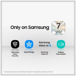 QE65Q7F5AUXZT SAMSUNG TV QLED 65"UHD 4K DVBT2/S2 SMART TIZEN C/BASE CENT
