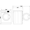 CYD92DWWIT INDESIT ASCIUG.C/FRONT 9KG CE.E DISP.DIGIT