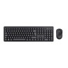 25019 TRUST TASTIERA+MOUSE WIRELESS SILENZIOSI ODY II NERO