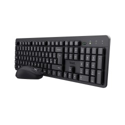 25019 TRUST TASTIERA+MOUSE WIRELESS SILENZIOSI ODY II NERO