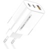 TS809 TELESYSTEM CARICABATT.RETE 2XUSB-C 1XUSB-A 65W GAN FASTCHARGE