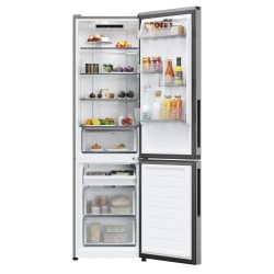CNCQ2T518EX CANDY COMBI 280LT CE.E NOFROST ILL.LED INOX