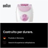 SE3000 BRAUN EPILATORE 20PINZE 2VEL. BIANCO/ROSA