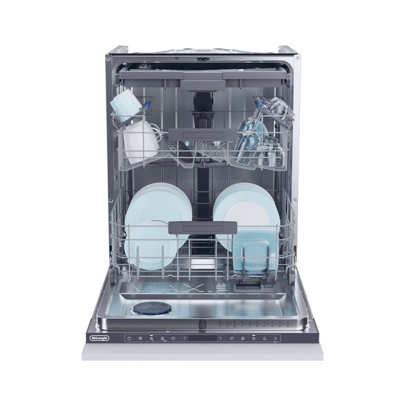 L6NP83CSH DE LONGHI LAVAST.SC/TOT.60CM 16COP CE.C 3CEST.INV.VASCA INOX