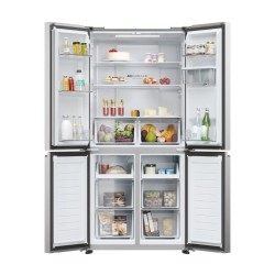 HCR3818EWMM HAIER FRIGO 4P. 463LT CE.E NOFROST DISP.BEV INV. INOX
